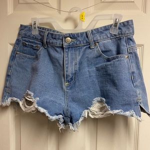 HOT KISS jean shorts